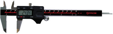 Compasso de calibre de Digitas do à prova de água do intercâmbio IP54 do sistema da métrica/polegada