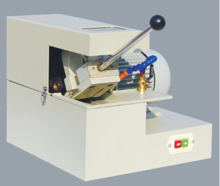 Máquina de corte abrasiva do equipamento metalográfico abrasivo manual do diâmetro Ø30mm do corte do cortador com sistema de refrigeração