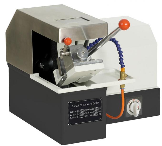Diâmetro metalográfico Ø50mm do corte da preparação da amostra do equipamento de EcoCut 50 metalográficos abrasivos do cortador da amostra