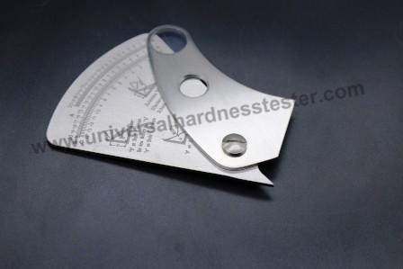 Calibres de aço inoxidável da inspeção da soldadura/ferramentas de medição da soldadura
