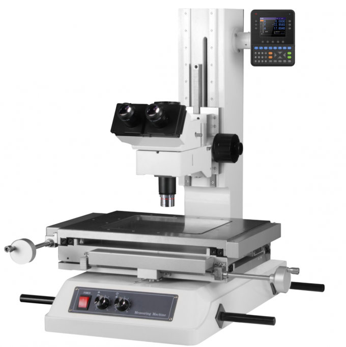 Diodo emissor de luz ajustável de medição da definição da escala do microscópio metalúrgico 0.0005mm
