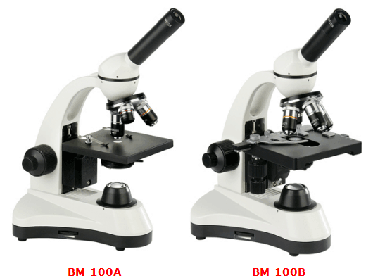 Os objetivos acromáticos do microscópio biológico do monocular colocam largamente ocular