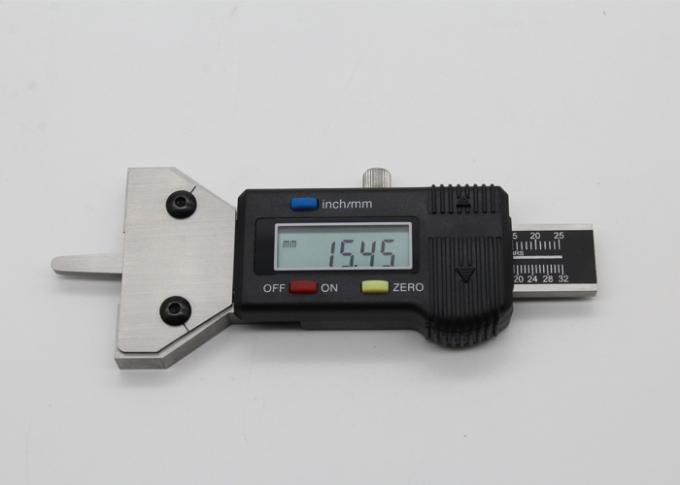 Ferramenta de medição eletrônica do compasso de calibre de Digitas do calibre da profundidade da linha do pneu da indicação digital