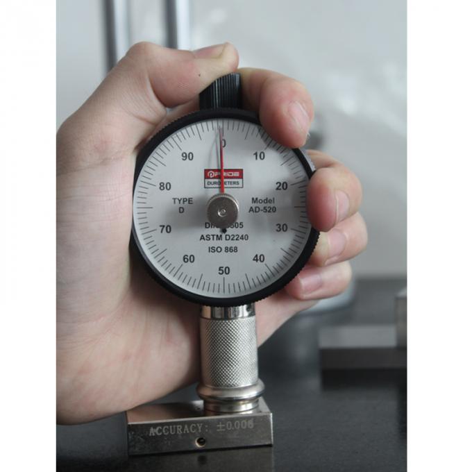 Verificador da dureza do durómetro da costa C da costa D da costa A do RUÍDO do ISO ASTM para plásticos/borracha de silicone de medição